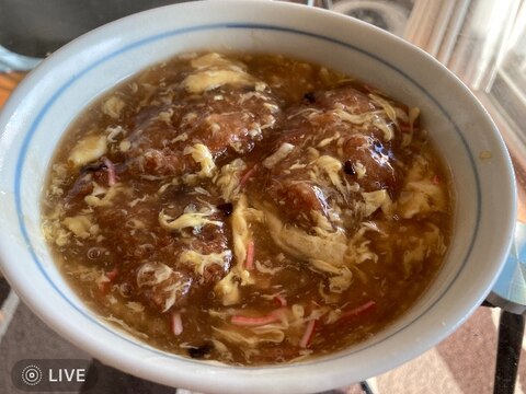 カツ丼！ボリュームたっぷり